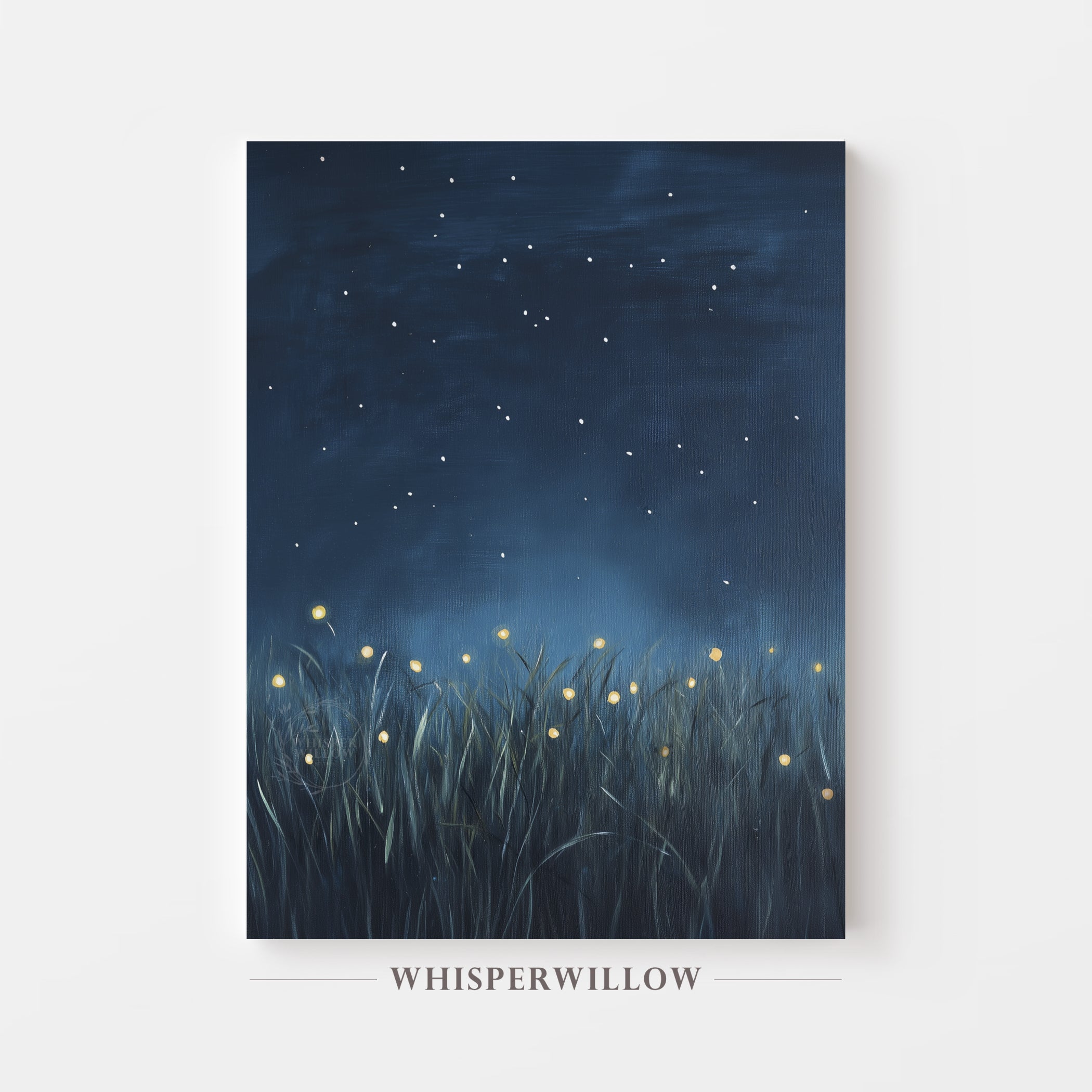 Fireflies Evening Stars Canvas Wall Art Home Decor Gift