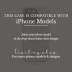 Cream Floral Phone Case | Compatible with Multiple iPhone Models | Elegant Botanical Art | Minimalist Aesthetic Design