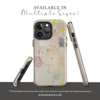 Abstract Pastel Art Magnetic Case | iPhone Compatible | Colorful Minimal Design Cover