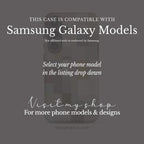 Neutral Abstract Art Phone Case | Aesthetic Minimalist Chic | Compatible with Samsung | Modern Cute Artistic Gift