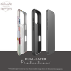Pastel Color Block Phone Case | Compatible with MagSafe | Aesthetic Abstract Art | Minimalist Modern Cover