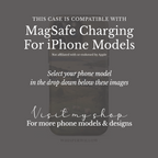 Coastal Sheep Meadow Magnetic Case | iPhone Compatible | Irish Harbor Village Scenic Cover