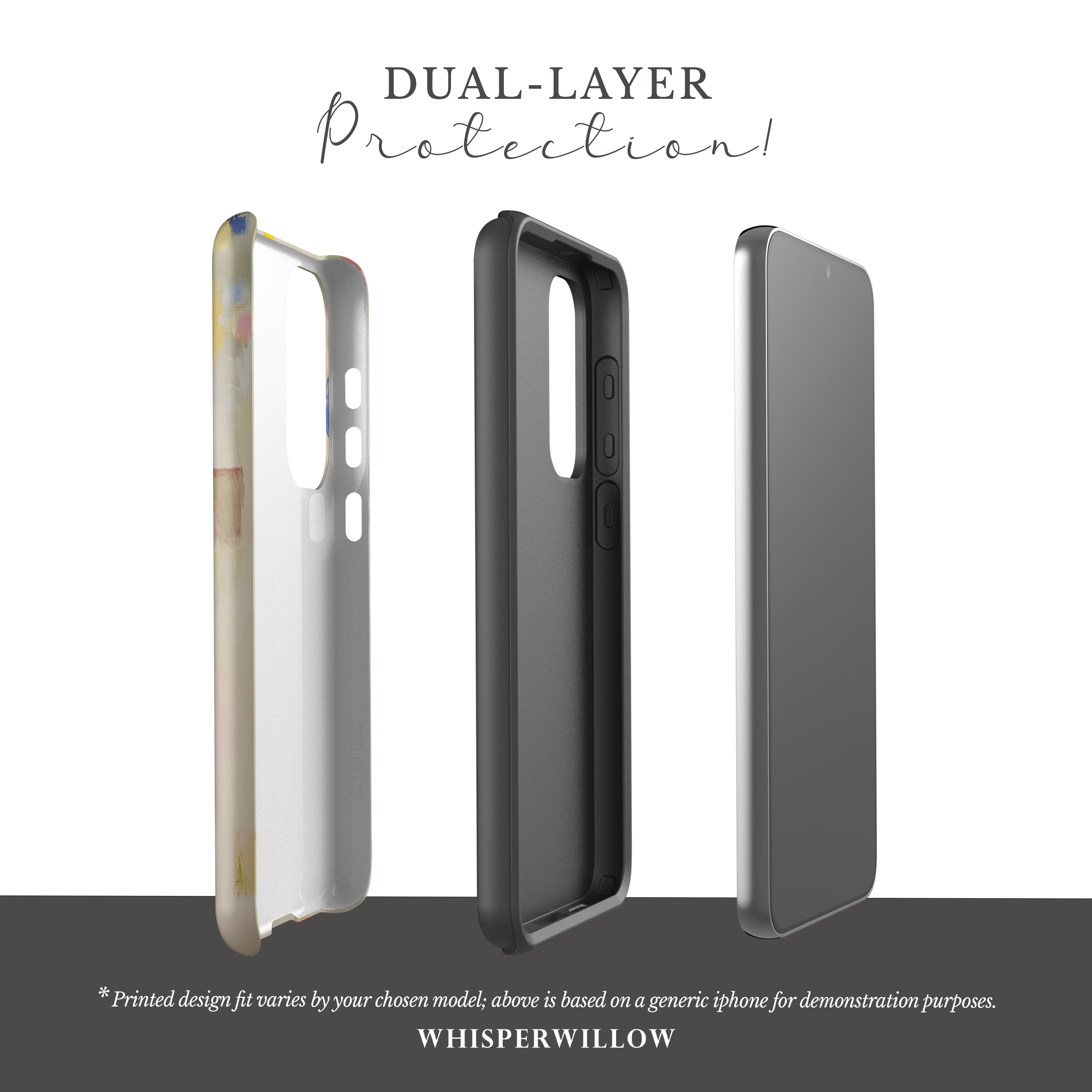 Abstract Pastel Art Phone Case | Samsung Compatible | Colorful Minimal Design Cover