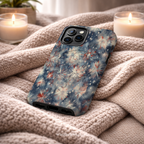 Abstract Fireworks Magnetic Case | Compatible with iPhone | Patriotic Red White Blue Starburst Cover