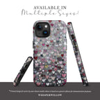 Romantic Heart Pattern Magnetic Case | Compatible with iPhone | Pink Red Grey Love Cover