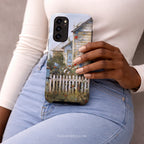 Wildflower Cottage Phone Case | Compatible with Samsung | Rustic Floral Farmhouse Colorful Artistic