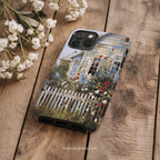 Wildflower Cottage Floral Phone Case | Compatible with iPhone MagSafe | Rustic Garden Farmhouse Art