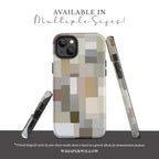 Neutral Aesthetic Phone Case | Minimalist Abstract Art | Compatible with iPhone | Modern Soft Color | Artistic Chic Gift