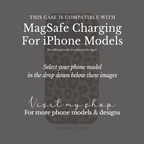 Leopard Print Magnetic Phone Case | iPhone Compatible | Matte Protective Cover