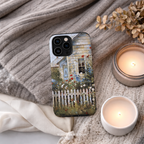 Wildflower Cottage Floral Phone Case | Compatible with iPhone MagSafe | Rustic Garden Farmhouse Art