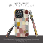 Geometric Abstract Phone Case | Compatible with iPhone Models | Colorful Minimalist Aesthetic Art Gift