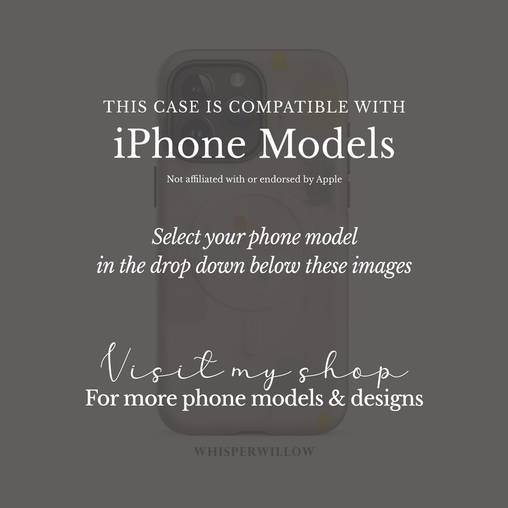 Abstract Pastel Art Phone Case | Compatible with iPhone | Colorful Minimal Design Cover