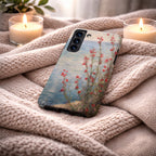 Coastal Wildflower Phone Case | Floral Aesthetic Art | Compatible with Samsung – Nature Lake Pastel Spring Summer Gift