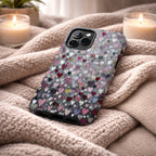 Romantic Heart Pattern Magnetic Case | Compatible with iPhone | Pink Red Grey Love Cover