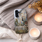 Wildflower Cottage Phone Case | Compatible with Samsung | Rustic Floral Farmhouse Colorful Artistic