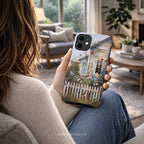 Wildflower Cottage Floral Phone Case | Compatible with iPhone MagSafe | Rustic Garden Farmhouse Art