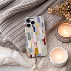 Pastel Color Block Phone Case | Compatible with iPhone | Abstract Aesthetic Geometric Art Cover