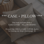 Cream Floral Abstract Throw Pillow - Neutral White Botanical Art Decor Cushion Gift