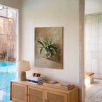 Tableau sur toile Muguet - Bouquet floral vintage, nature morte botanique élégante, magnifique décoration champêtre classique