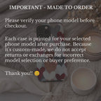 Heart Pattern Phone Case Compatible with Samsung Galaxy | Cute Aesthetic Pink Red Romantic Valentine Modern Love Art Cover