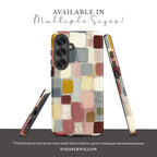 Colorful Geometric Phone Case | Compatible with Samsung | Abstract Cute Artistic Modern Neutral Gift