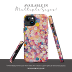 Colorful Floral Confetti Magnetic Case | Compatible with iPhone | Abstract Garden Pattern Cover