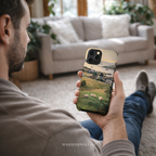 Coastal Sheep Meadow Phone Case | iPhone Compatible | Irish Harbor Village Scenic Cover
