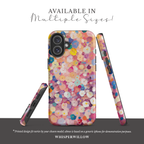 Colorful Floral Confetti Phone Case | Compatible with Samsung | Abstract Garden Pattern Cover