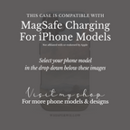 Pastel Sky Landscape Phone Case Compatible with MagSafe Magnetic Charging | Scenic Hills Art | Colorful Aesthetic Case