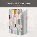 Carnet à couverture rigide à blocs de couleur abstraits | Design minimaliste moderne | Cadeau idéal