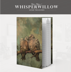 Notizbuch mit Trauertauben-Motiv (gebunden) – Romantisches Waldmotiv, Geschenkidee für Liebesvögel