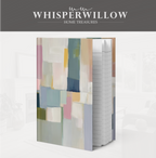 Notizbuch mit abstrakten geometrischen Blöcken (Hardcover) – Modernes Farb- und Musterdesign – Geschenkidee