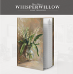 Maiglöckchen-Notizbuch (gebunden) – Vintage-Blumenstrauß, elegantes Notizbuch, wunderschönes Geschenk