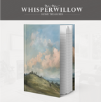 Notizbuch mit Hardcover „Hügelige Hügel und Pferde“ – Wolkenlandschaft, malerische Himmelwiese – Geschenkidee