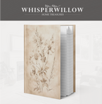 Vintage Wildblumen-Notizbuch mit Hardcover – Skizzenbuch mit floralem Muster, minimalistischem, neutralem Naturmotiv, botanisches Geschenk