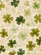 St Patricks Day Plush Throw Blanket, Shamrock Clover Green Floral Botanical, St Paddy Cozy Home Decor, Gift for Kids and Adults