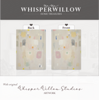 Abstract Neutral Block Hardcover Journal - Modern Minimal Art, Pastel Patterns Notebook Gift