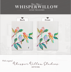 Vibrant Songbirds Hardcover Journal - Colorful Wildlife Animals, Nature Art Notebook Gift