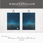 Firefly Meadow Hardcover-Notizbuch – Sternenhimmel, Glühwürmchengras, verspieltes Notizbuch-Geschenk