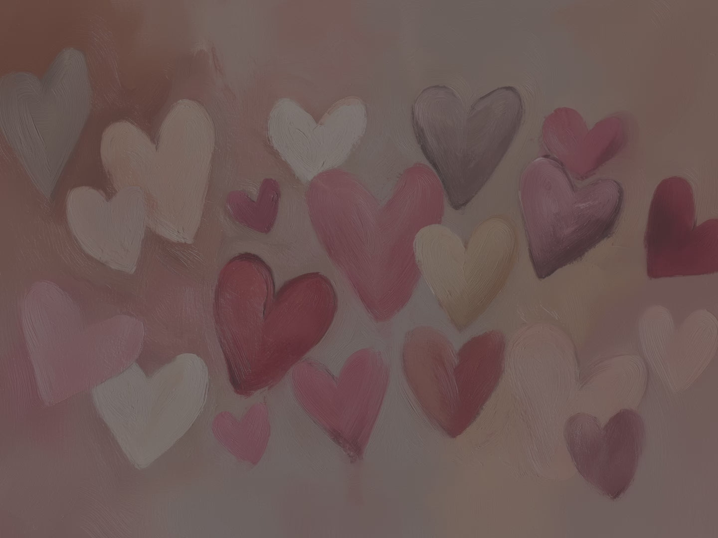 Dekokissen „Herzdorf zum Valentinstag“ | Rosa Winterdeko | Romantisches und verspieltes Geschenk