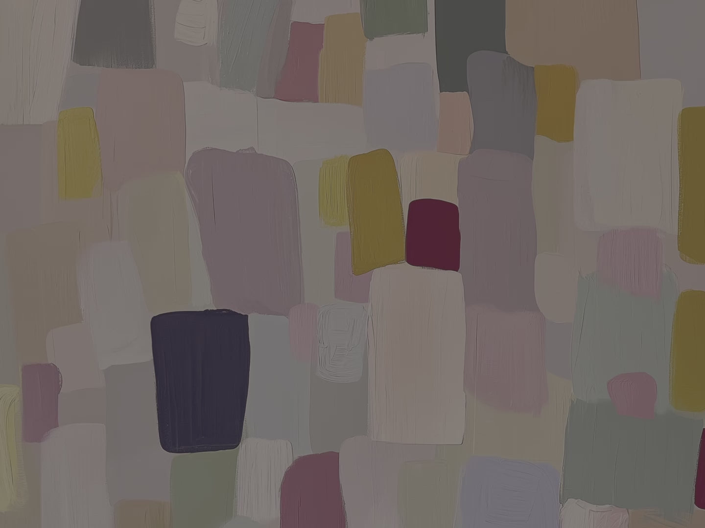 Pastellfarbene geometrische Leinwandbilder – Modernes abstraktes minimalistisches Design mit farbenfrohen Blöcken