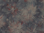 Abstract Fireworks Floral Throw Pillow and Case - Red White Blue Patriotic Home Decor