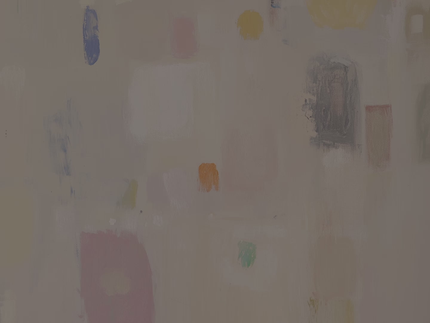 Abstrakte Pastell-Leinwandbilder | Beige-neutrale Farbblockmuster | Moderne minimalistische Wohndekoration