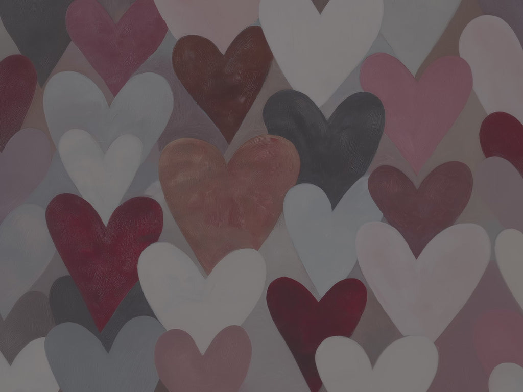 Plaid à motifs cœurs pour la Saint-Valentin | Couleurs pastel douces | Cadeau romantique pour la maison