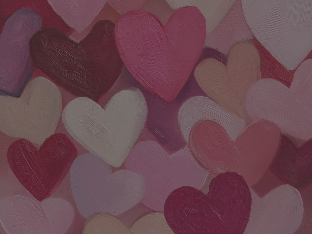 Kuschelige Herz-Wohndecke – Romantisches rosa-rotes Liebesmuster, Gemütliches Geschenk zum Valentinstag